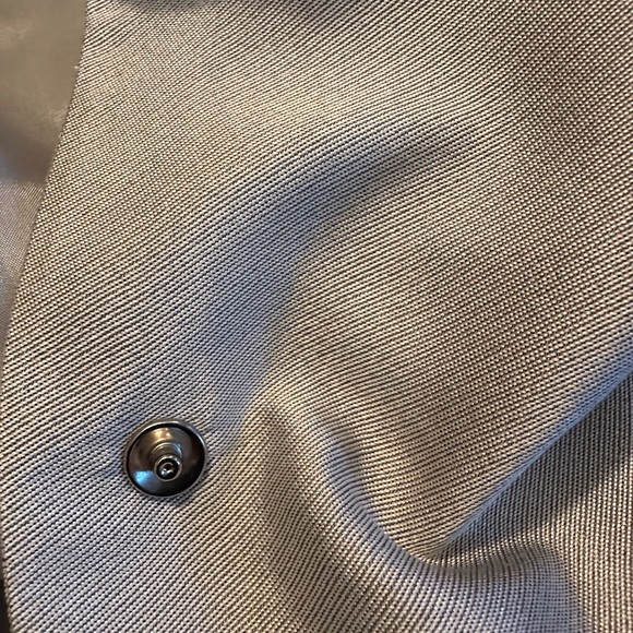 Fred Hayman Beverly Hills silver jacket blazer size 4 - Picture 4 of 15